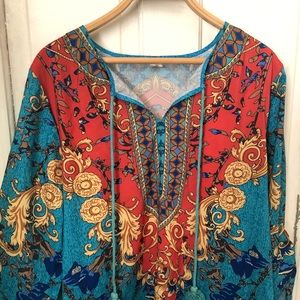 Versace inspired top